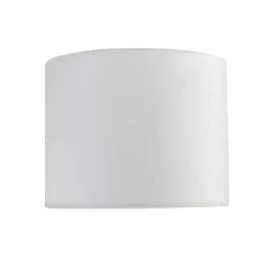 Abat-jour en lin blanc 18/18/14