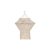 Abat-jour en macramé naturel 90 cm