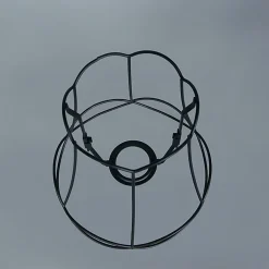 Abat-jour en métal noir 20/19 - Granny Frame