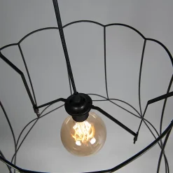 Abat-jour en métal noir 50/40 - Granny Frame