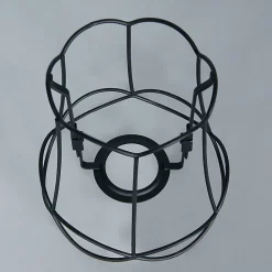 Abat-jour en métal noir 15/14 - Granny Frame