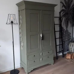 Abat-jour en métal noir 30/26 - Granny Frame