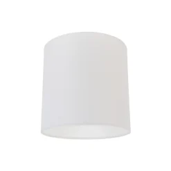 Abat-jour en tissu blanc 25/25/25