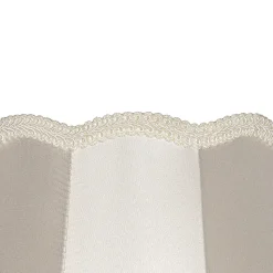 Abat-jour en tissu crème 30 cm - Granny