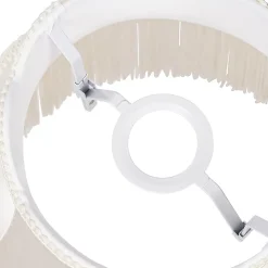 Abat-jour en tissu crème 30 cm - Granny