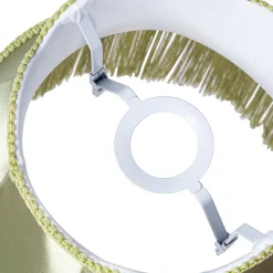 Abat-jour en tissu vert 30 cm - Granny