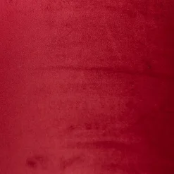 Abat-jour en velours rouge 50/50/25 avec intérieur doré
