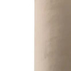 Abat-jour en velours taupe 40/40/40 avec intérieur doré