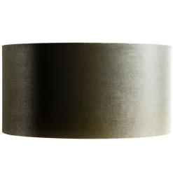 Abat-jour en velours vert avec intérieur doré 50/50/25