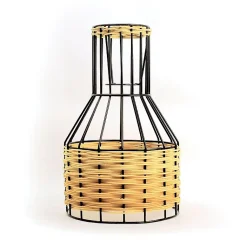 Abat-jour industriel noir 32 x 20 cm