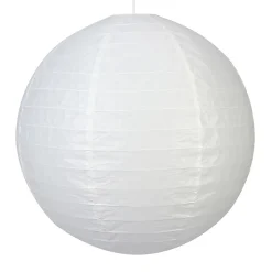 Abat-jour papier Raqis Ø58cm GoodHome Blanc