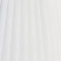 Abat-jour plissé blanc 35/20 cm