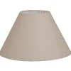 Abat-jour pour lampe de table 'ARAS' brun D: 25 cm