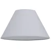 Abat-jour pour lampe de table 'ARAS' gris D: 25 cm