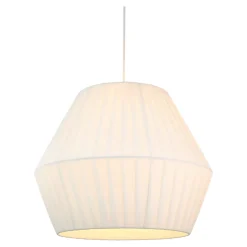 Abat-jour pour suspension blanc forme diamant Ø38cm GoodHome Longbill