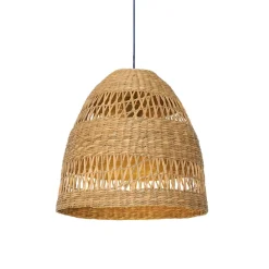 Abat-jour pour suspension en jonc de mer forme diamant Ø36cm GoodHome Veery