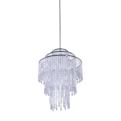 abat-jour pour suspension à manteau lisse 'Lina' d:32cm