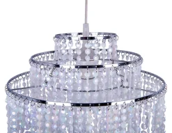 abat-jour pour suspension à manteau lisse 'Lina' d:32cm