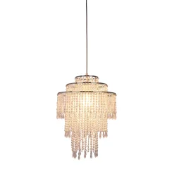 abat-jour pour suspension à manteau lisse 'Lina' d:32cm