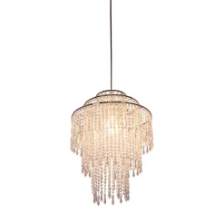 abat-jour pour suspension à manteau lisse 'Lina' d:32cm