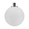 Abat-jour pour suspension sphère en verre opale Ø30cm URail 2Easy Alari Paulmann