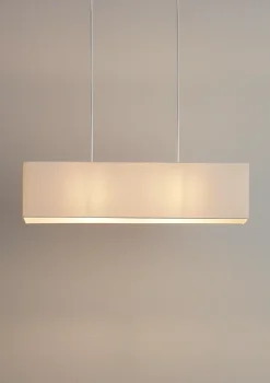 Abat-jour Riqq GoodHome crème Ø80 x H.20cm