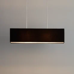 Abat-jour Riqq GoodHome noir Ø80 x H.20 cm