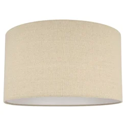 Abat-jour rond beige Ø40cm GoodHome Kpezin
