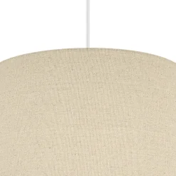 Abat-jour rond beige Ø30cm GoodHome Kpezin
