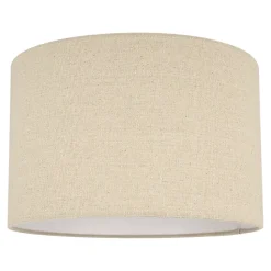 Abat-jour rond beige Ø30cm GoodHome Kpezin