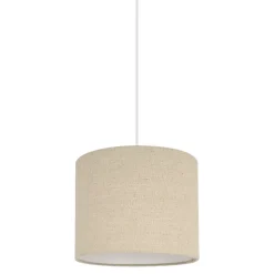 Abat-jour rond beige Ø20cm GoodHome Kpezin