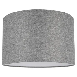 Abat-jour rond gris Ø30cm GoodHome Kpezin