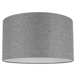 Abat-jour rond gris Ø40cm GoodHome Kpezin