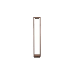 Accueil Lanterne Solaire LED Corten 100cm 2.2W Fonctionne sur Batterie IP54 Zafferano