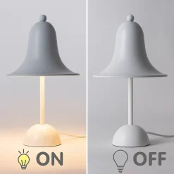 ALPINALUZ Lampe de Table en Métal Blanc Mat 2xG9 Design Moderne et Élégant pour Chambre ou Bureau