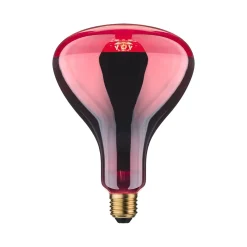 Ampoule à incandescence Infrarouge E27 230V 110lm 250W 1000K gradable Rouge