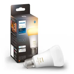 Ampoule connectée dimmable E27 IP20 1100lm 11W Bluetooth Philips Hue