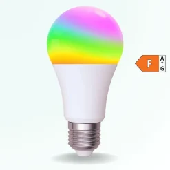 Ampoule connectée led e27 14w - wifi - rgbw