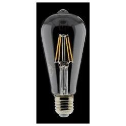Ampoule déco filament LED ST64 4W E27 400lm 2700K - Blanc chaud - Zenitech
