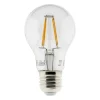 Ampoule déco filaments LED E27 4W - Blanc chaud - 470lm 2700K - Zenitech