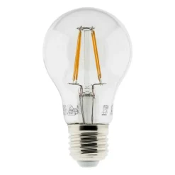 Ampoule déco filaments LED E27 4W - Blanc chaud - 470lm 2700K - Zenitech