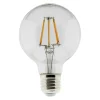 Ampoule déco filaments LED E27 6W - Blanc chaud - 600lm 2700K - Zenitech