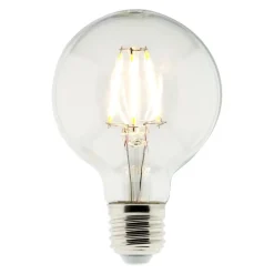 Ampoule déco filaments LED E27 6W - Blanc chaud - 600lm 2700K - Zenitech