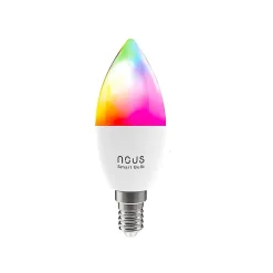 Ampoule E14 Intelligente Rgb Wifi Tuya - Nous-p4 - Nous