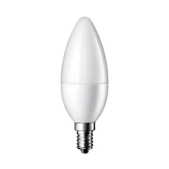 Ampoule E14 LED 6W 220V C37 180 Dimmable - Unité / Blanc Froid 6000K - 8000K