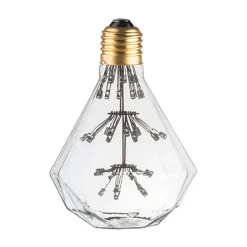 Ampoule Lampe E27 LED Déco DIAMANT BLEU