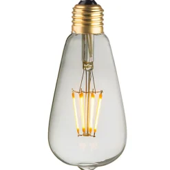 Ampoule Lampe E27 LED Déco filaments droits