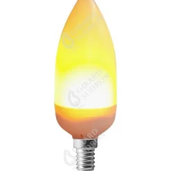 Ampoule Led E14 forme flamme 3 modes - Girard Sudron