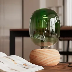 Ampoule LED à filament Avesta vert dimmable E27 130lm 5W IP20 blanc chaud ⌀17 x H.27cm Calex