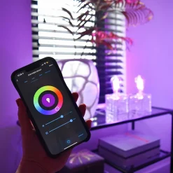 Ampoule LED à filament connectée Smart RGBW E27 4,9W 280lm Calex